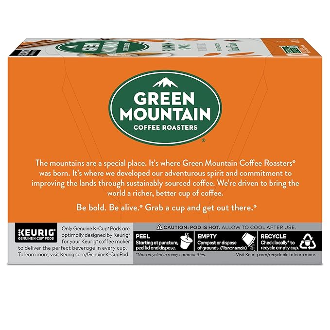 Green Mountain Coffee Roasters Pumpkin Spice, Single-Serve Keurig K-Cup Pods - Image 3