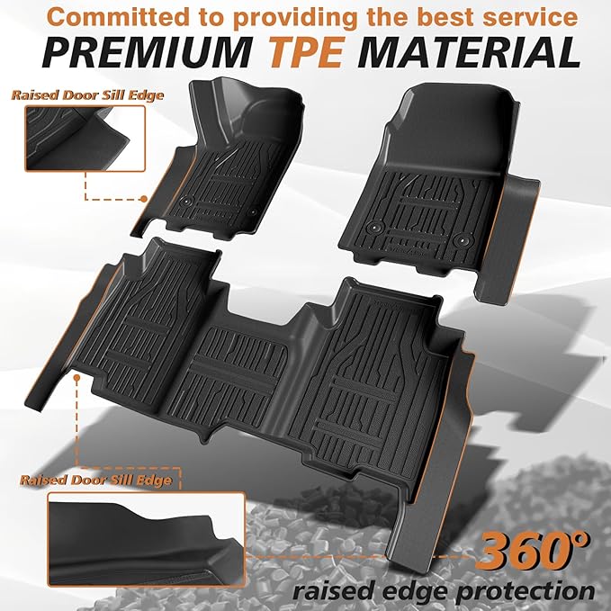 TripleAliners Floor Mats All Weather Liners - Image 3