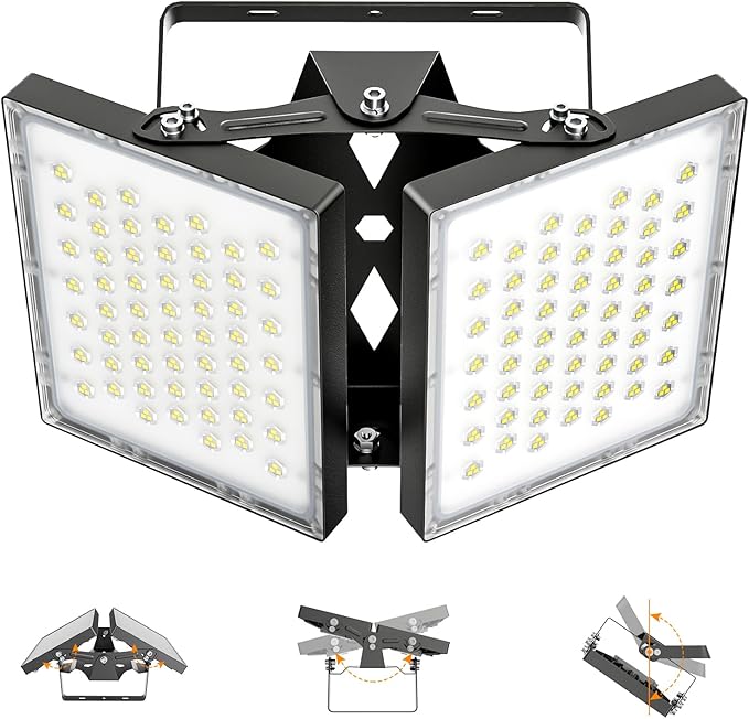 2025 Elite New Upgraded LED Flood Light Outdoor 200W 30000lm Stadium Flood by SOLLA