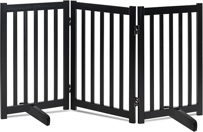 LZRS Freestanding Dog Gate 30 inch Tall by LZRSPET