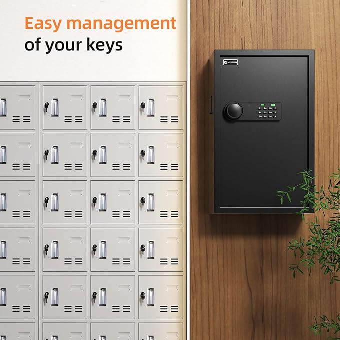 XDeer 122-Keys Key Lock Box Wall Mount - Image 8