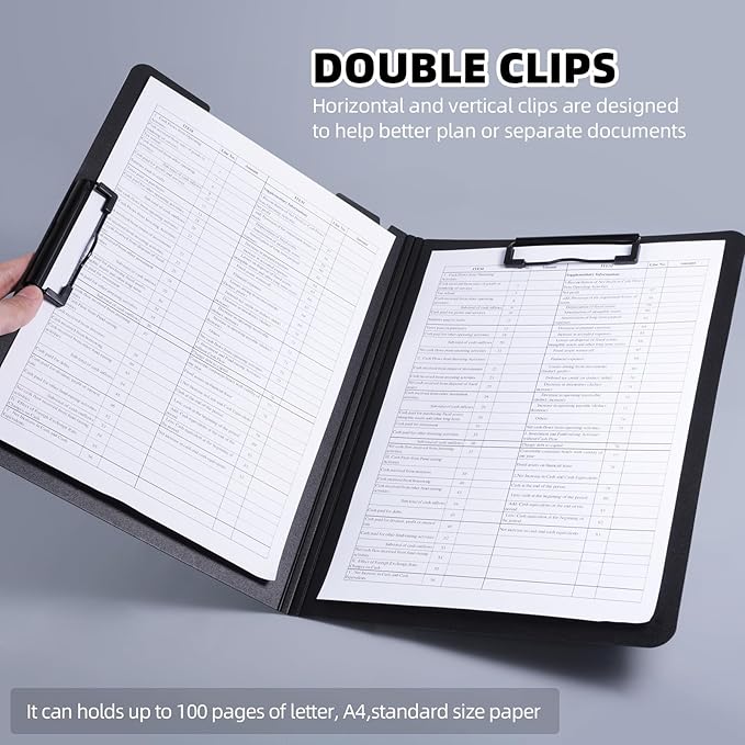 Clipboard Folder, A4 Foldable Clipboard - Image 2