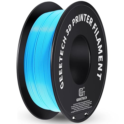 Geeetech 1.75mm PLA 3D Printer Filament, 1kg Spool, Upgrade Tidy Winding by GEEETECH
