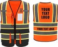 AYKRM Custom Logo Personalised Printed High Visibility Reflective 2 two tone by AYKRM