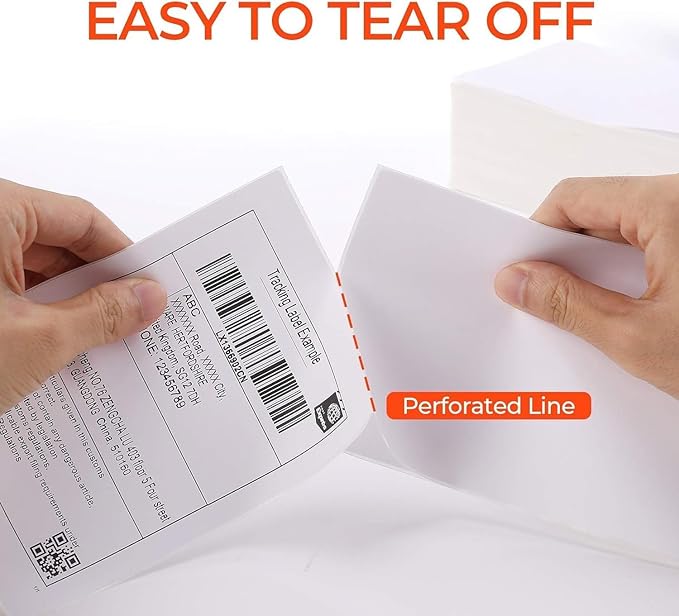 Sale4Less 3000 Fanfold 4 x 6 Direct Thermal Shipping Labels - Image 4