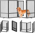 Full Metal Freestanding Dog Gate by SNUOWU