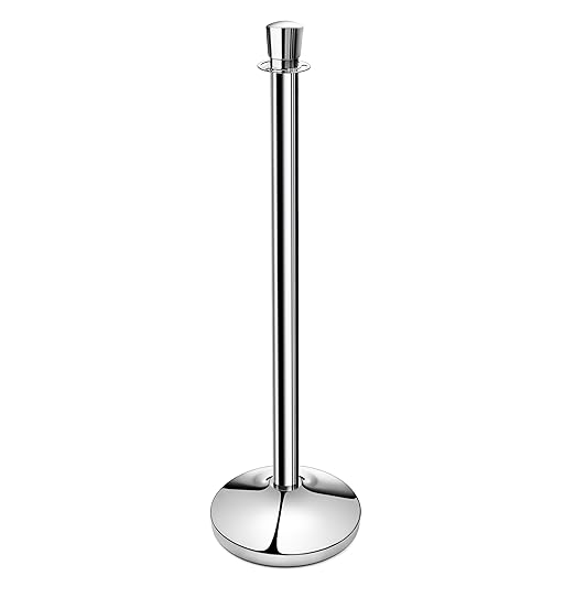New Star Foodservice 54743 Tulip Top Stainless Steel Stanchions - Image 3