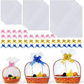 90 Packs Large Clear Cellophane Bags 14x20 18x24 24x30 Inches Jumbo Gift Basket by UltraOutlet