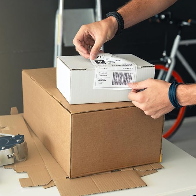 L LIKED 2500 PCS 4"x6" Thermal Shipping Labels, 250 Labels/Roll, Compatible - Image 5