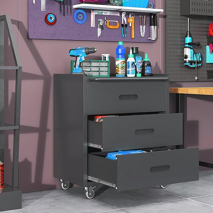 Metal Garage Storage Cabinet - Image 2