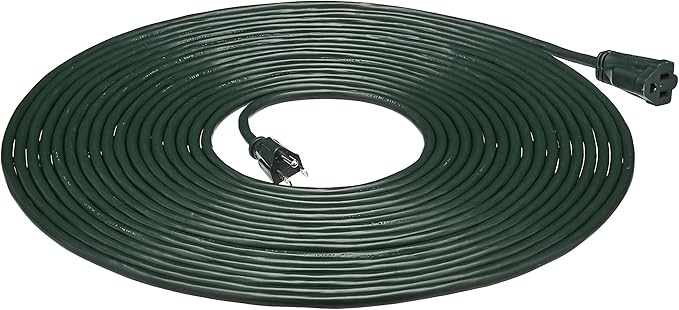 Amazon Basics 50-foot 3-Prong Vinyl Indoor/Outdoor Extension Cord by AmazonBasics