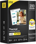 KTRIO 5 MIL Laminating Sheets, Hold 8.5 x 11 Inches, 200 Pack Thermal by KTRIO