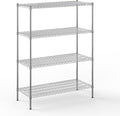 21" Deep x 48" Wide x 64" Height Wire Shelving Kit | 4-Tier | NSF Commercial by Regal+Altair