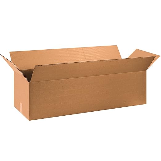 BOX USA Shipping Boxes 36"L x 12"W x 10"H 15-Pack Long Corrugated Boxes by BOXUSA