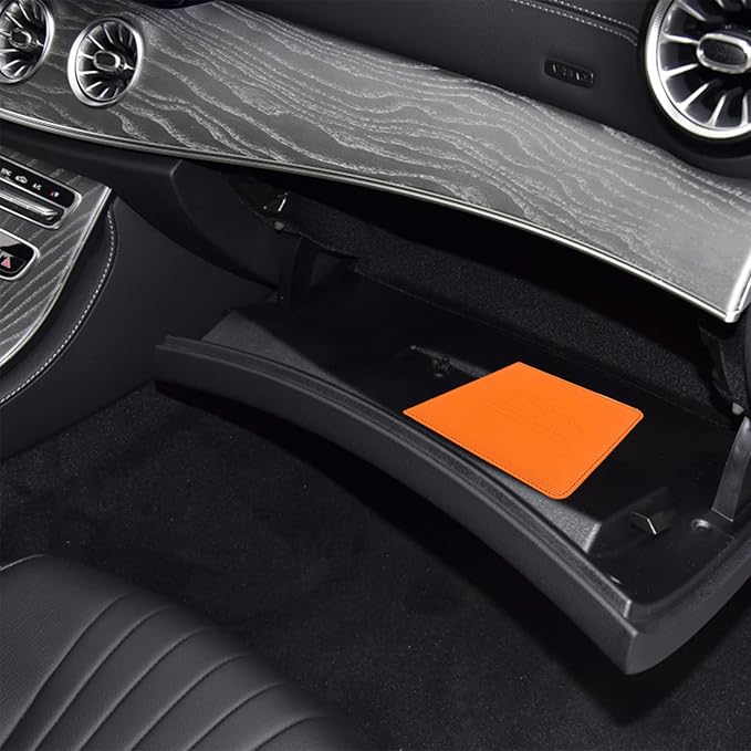 Car Registration and Insurance Holder, Leather Registration and Insurance Card - Image 6