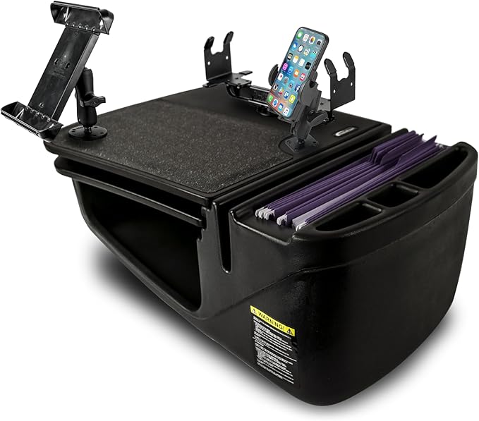 AutoExec AE-GMCD-PM-PS-TAB-BT GripMaster Car Desk by AutoExec