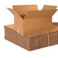 Box USA Shipping Boxes 24"L x 18"W x 12"H 10-Pack Multi-Depth Single Walled by BOXUSA