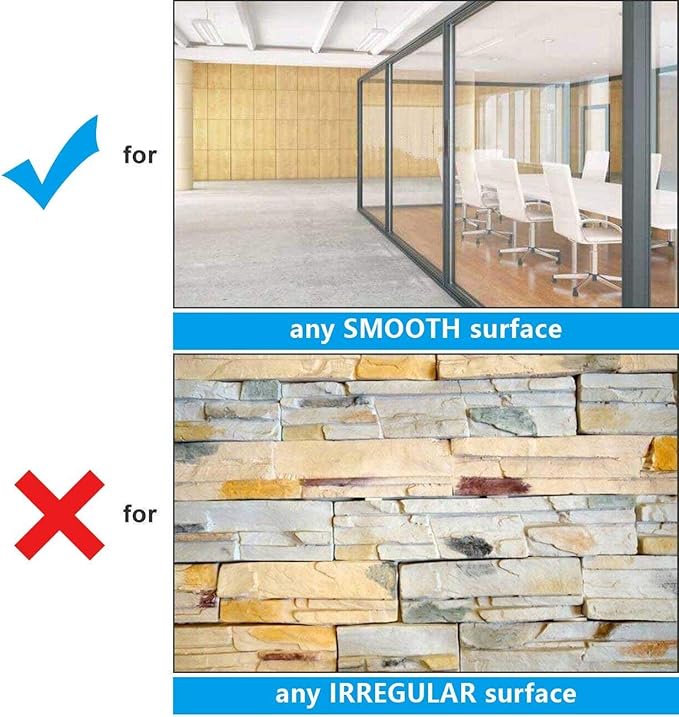 AFMAT Whiteboard for Wall, 8 x 4 ft White Board Sticker, 96 x 48 inches Dry - Image 6