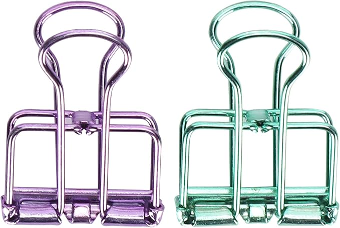 16 Pcs Hollow Binder Clips - Image 7