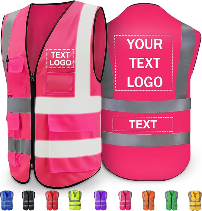 Custom Reflective Safety Vest by SRdrew