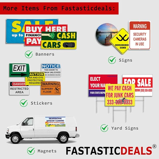 Aluminum Weatherproof Metal Sign Multiple Sizes Custom Personalized Text Here - Image 6