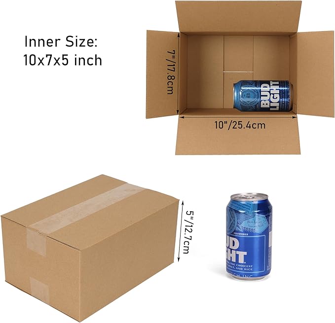 CRUGLA 40 Packs 10x7x5 Shipping Boxes - Image 3