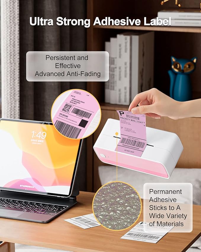 Phomemo 4x6 Thermal Label Printer Paper - Image 5