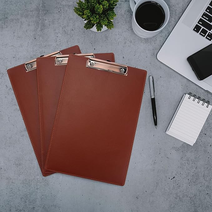 A4 Clipboard, 3 Pack PU Clipboards - Image 3