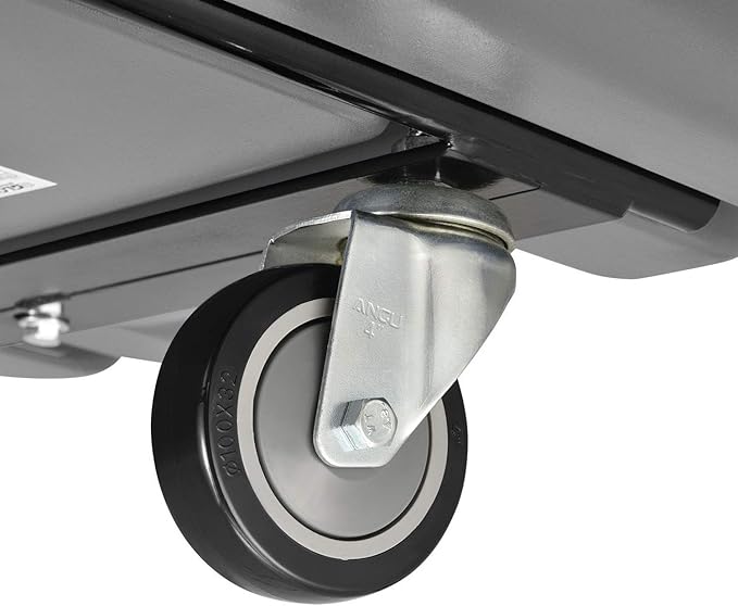 Global Industrial Standard Duty Plastic Tilt Truck 1/2 Cubic Yard Capacity 850 - Image 5