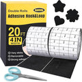 Navona 20Ft x 4 Inch Heavy Duty Hook and Loop Tape by Unknown