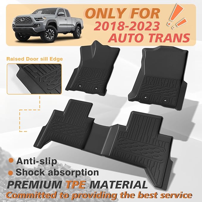 TripleAliners Floor Mats All Weather Compatible - Image 2