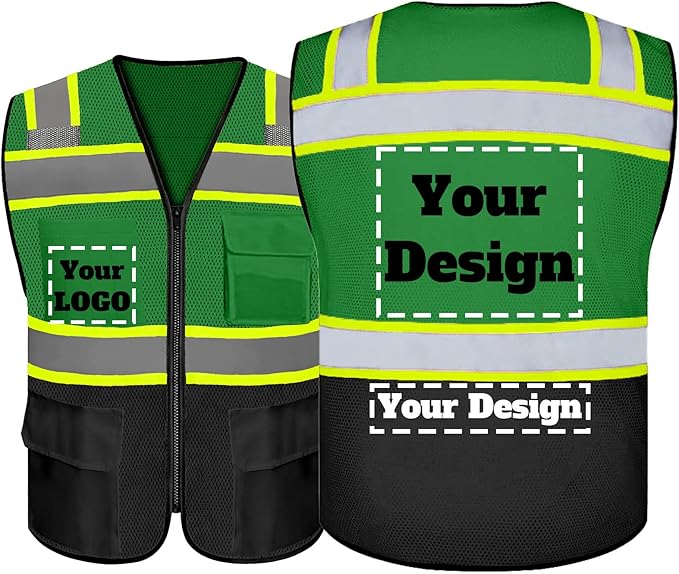 Safety Vest Customize Logo by evershare