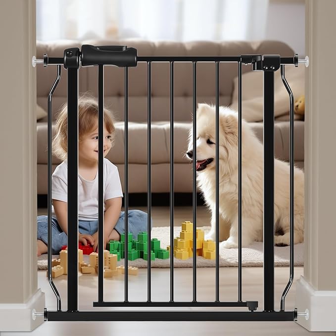 HOOEN Narrow Baby Gate for Stairs by HOOOEN