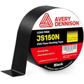 Avery Dennison Floor Marking Tape, 2 Inch x 108 Ft Black Caution Tape, 1 Roll by AVERYDENNISON