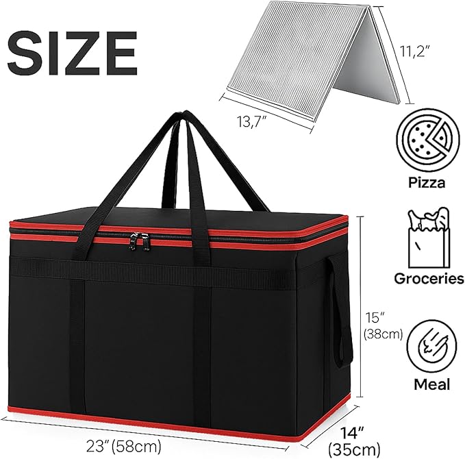 Bodaon Insulated Food Delivery Bag - Image 3