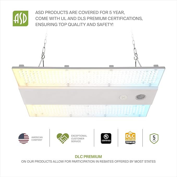 ASD LED Linear High Bay Light Fixture, Commercial Shop Lighting | 3CCT - Image 8