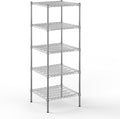 24" Deep x 24" Wide x 64" Height Wire Shelving Kit | 5-Tier | NSF Commercial by Regal+Altair
