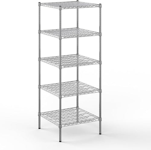 24" Deep x 24" Wide x 64" Height Wire Shelving Kit | 5-Tier | NSF Commercial by Regal+Altair