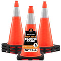 Xpose Safety 28 Inch Orange Traffic Cones by XposeSafety