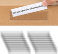 100 PCS 4 x 1 Inch Label Holders Adhesive Label Pockets, Self Adhesive Label by SIYOMG