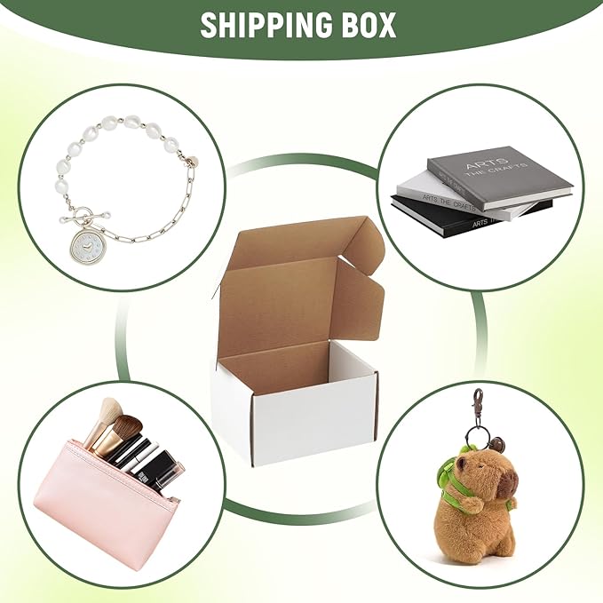7"x5"x4" Shipping Boxes Set of 2 - Image 4