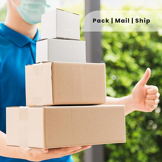 Golden State Art 10x7x5 Inches Shipping Boxes 28 Pack - Image 8