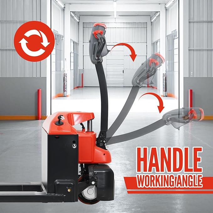 Full Electric Pallet Jack Truck 3300Lbs Capacity - Image 5