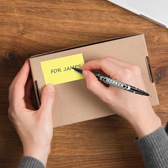 Yellow Thermal Labels 3 × 5 Inch Vinyl Self-Adhesive Fanfold Direct Shipping - Image 4