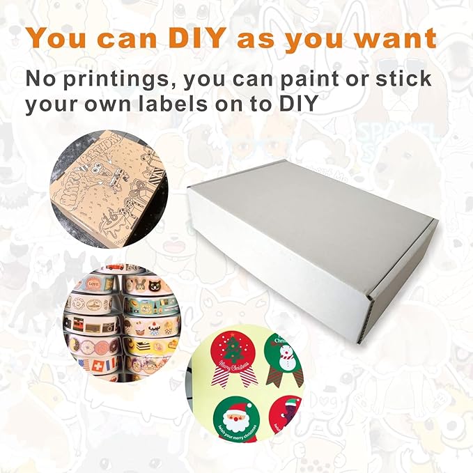 150 Pack 9x6x2'' Small Shipping Boxes, Corrugated Cardboard Mailers - Image 3