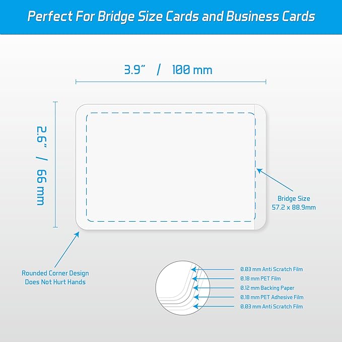 Self-Sealing Laminating Pouches, 2.6" x 3.9" - Image 3