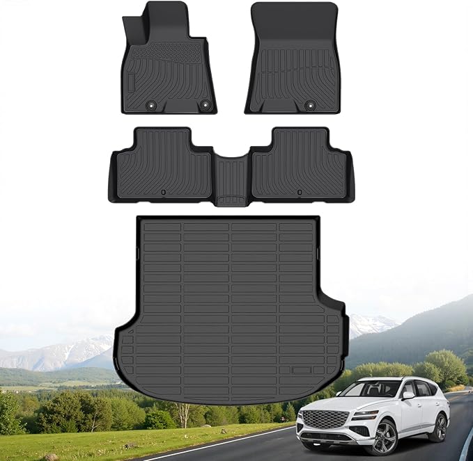 Hutisya-Floor Mats & Cargo Liner Set Fit by Hutisya