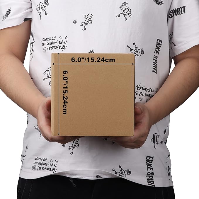 Edenseelake 40 Pack 6x6x6 inches Shipping Boxes Small Cardboard Boxes - Image 5