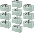 VENO 10 Pack Moving Bags and Large Christmas Decoration Storage Bins by Veno