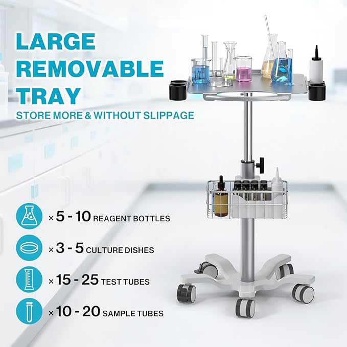 Medical Mobile Trolley Cart - Image 6